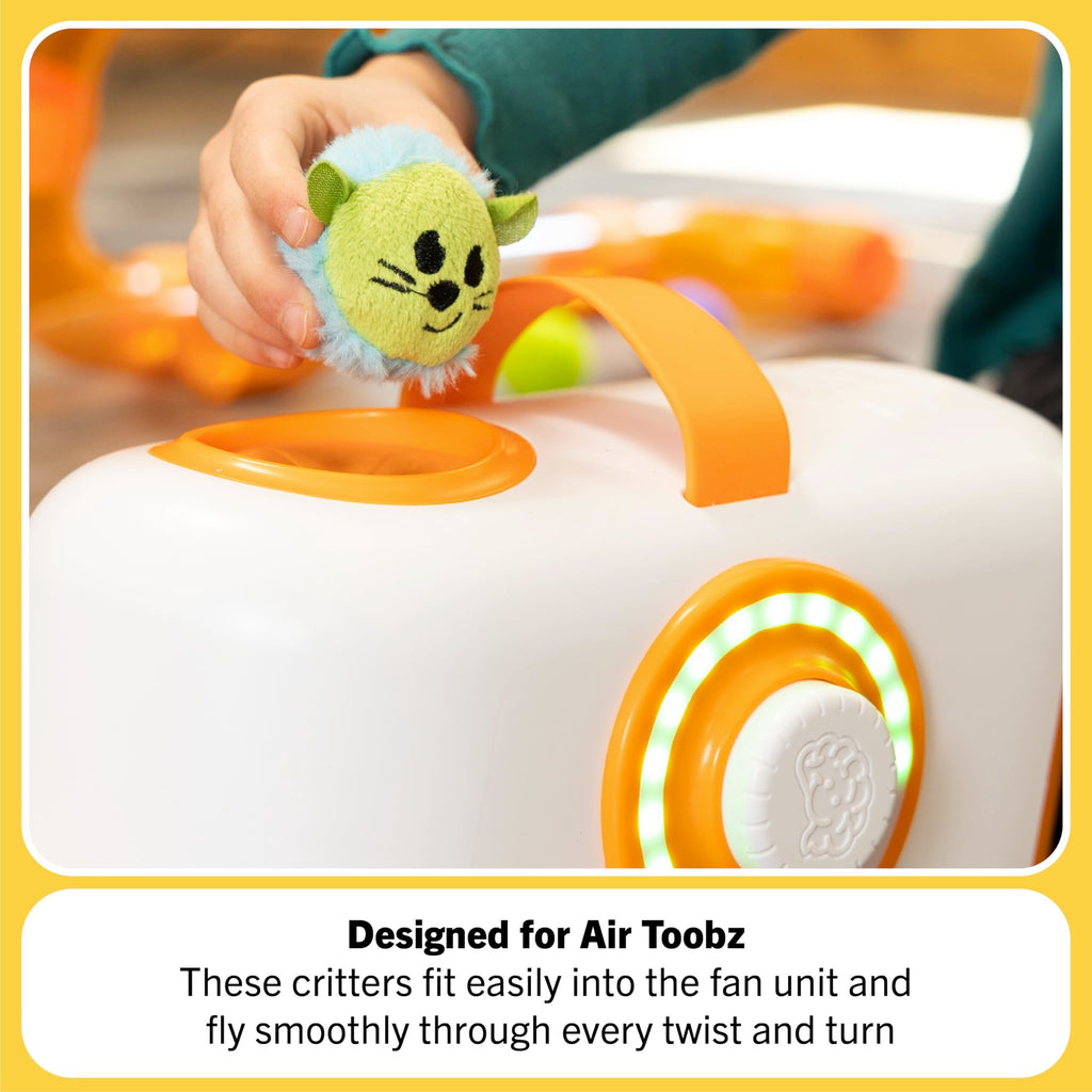 Fat Brain Toys Air Toobz Toobzters - Air Toobz Toobzters 5 Pack ~ New Plush for Ages 3 to 12