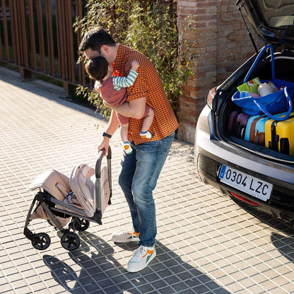 Joolz Aer2 Sandy Taupe Compact Travel Stroller