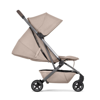 Joolz Aer2 Compact Stroller – Sandy Taupe Lightweight One-Hand Fold Pushchair