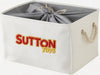 Sutton Toys Fabric Storage Basket with Drawstring Lid